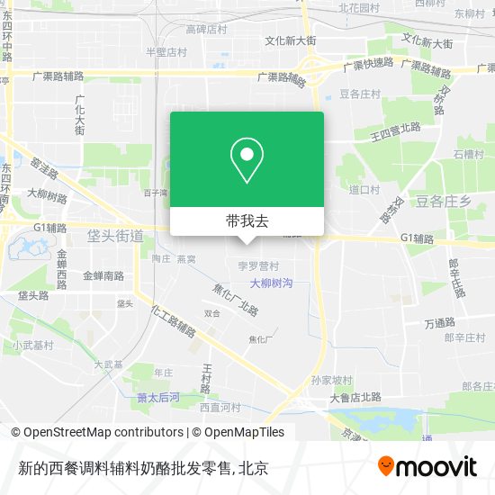 新的西餐调料辅料奶酪批发零售地图