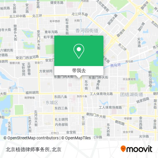 北京植德律师事务所地图