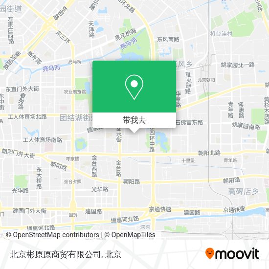 北京彬原原商贸有限公司地图