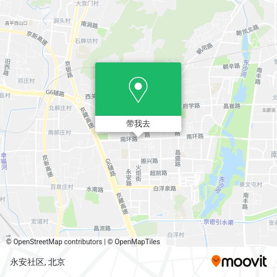 永安社区地图