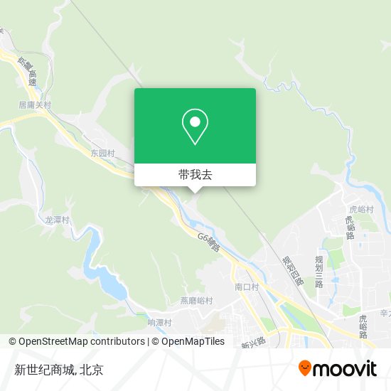 新世纪商城地图