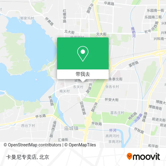 卡曼尼专卖店地图