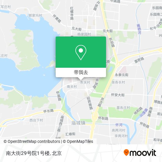 南大街29号院1号楼地图