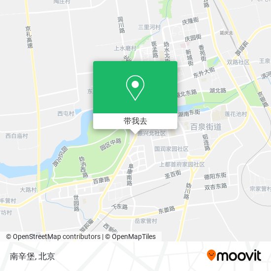 南辛堡地图