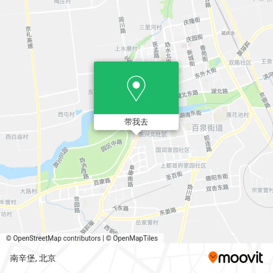 南辛堡地图