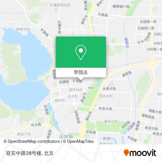 迎宾中路28号楼地图