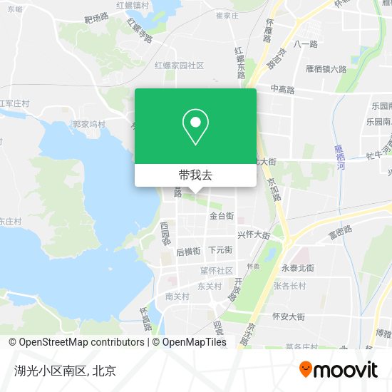 湖光小区南区地图