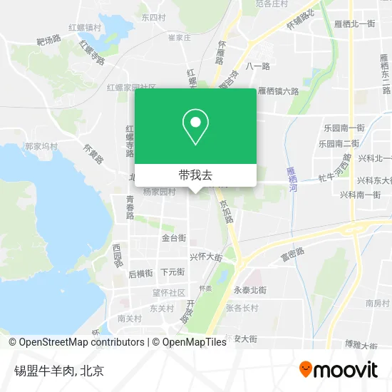 锡盟牛羊肉地图