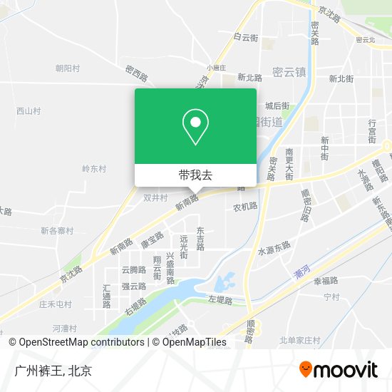广州裤王地图