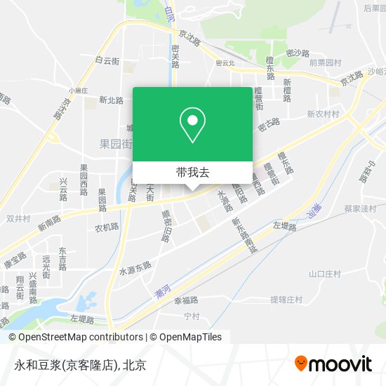 永和豆浆(京客隆店)地图