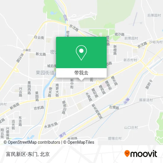 富民新区-东门地图