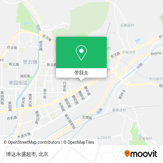 博达永盛超市地图
