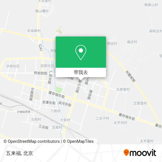 五来福地图