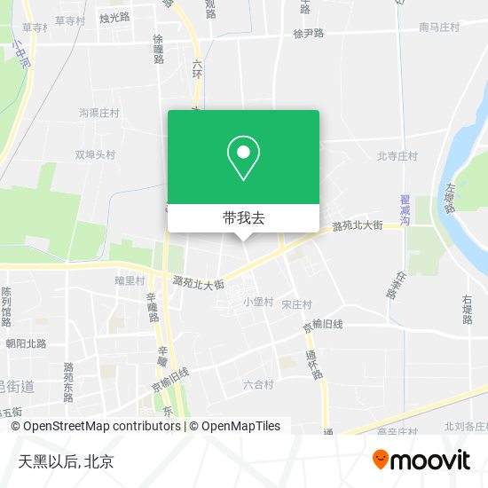 天黑以后地图