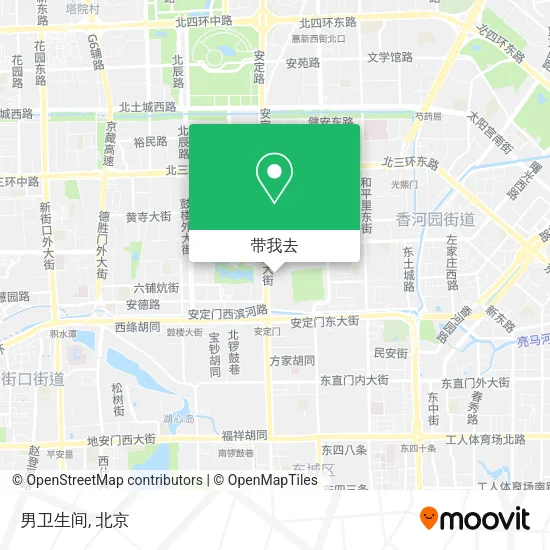 男卫生间地图