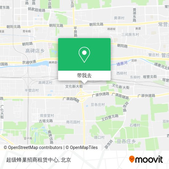超级蜂巢招商租赁中心地图