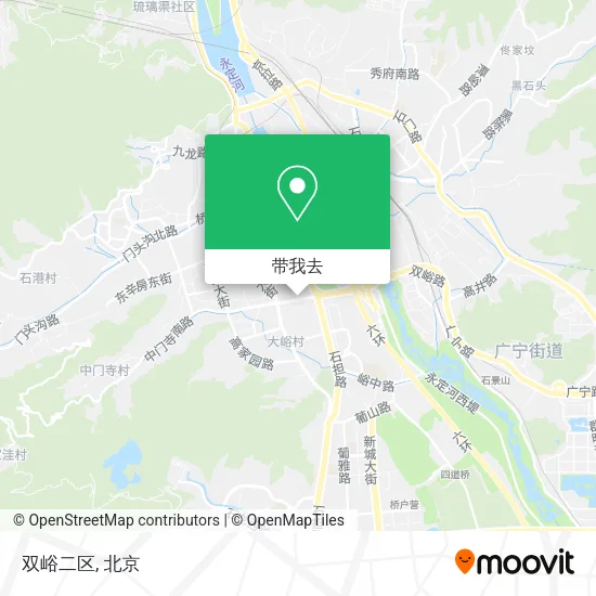 双峪二区地图