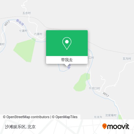 沙滩娱乐区地图