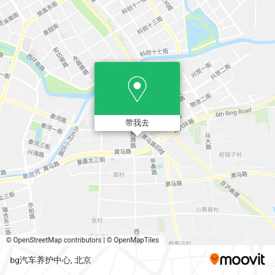 bg汽车养护中心地图