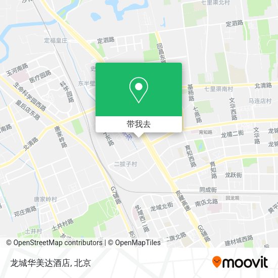 龙城华美达酒店地图