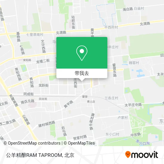 公羊精酿RAM TAPROOM地图