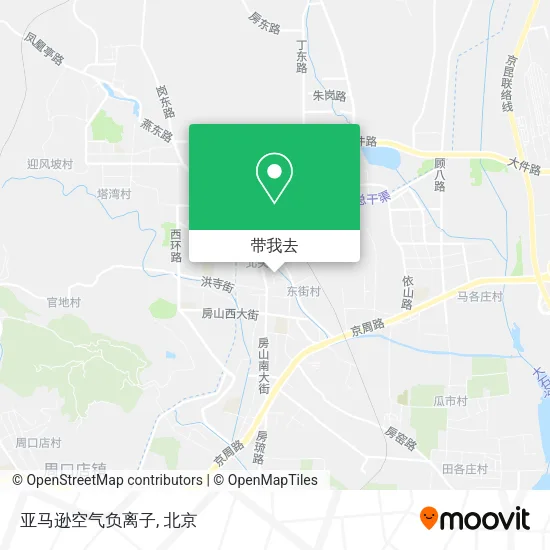 亚马逊空气负离子地图