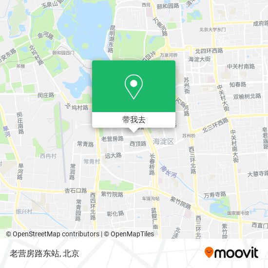 老营房路东站地图