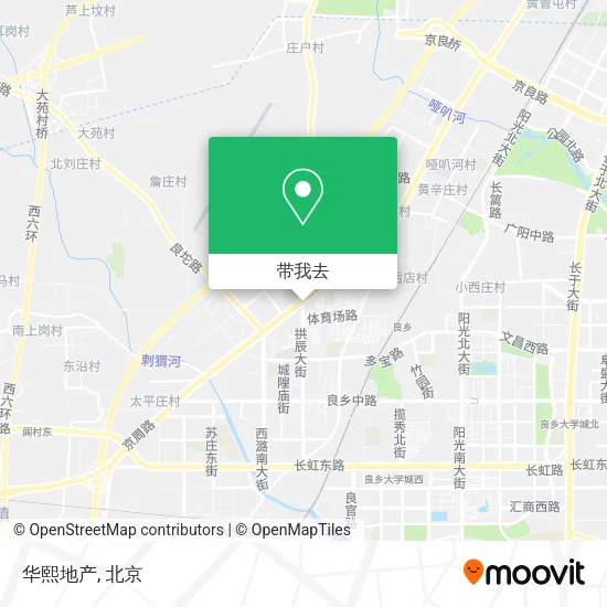 华熙地产地图