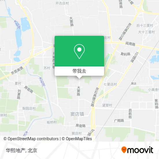 华熙地产地图