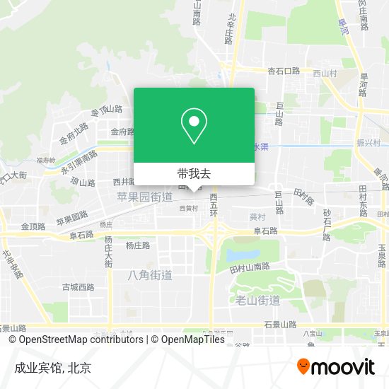 成业宾馆地图