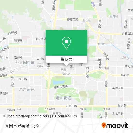 果园水果卖场地图