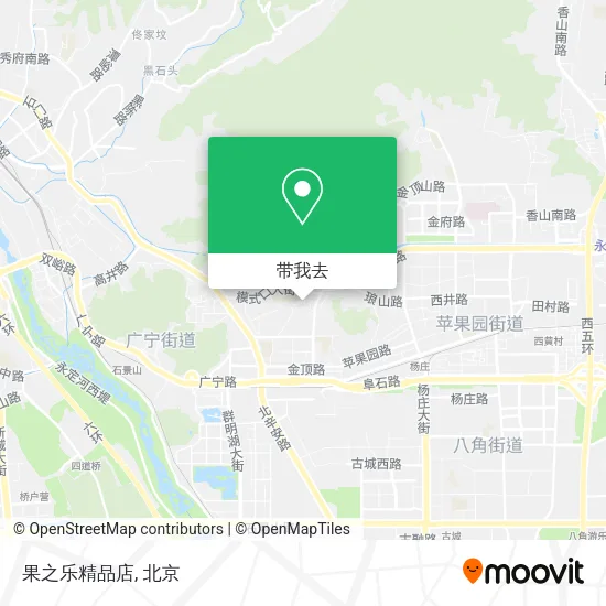 果之乐精品店地图
