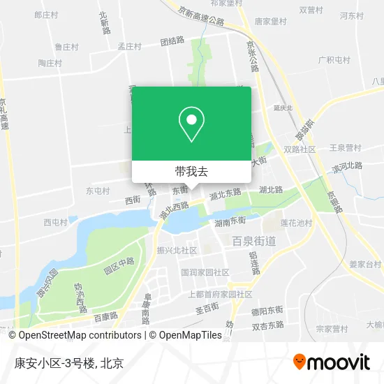 康安小区-3号楼地图