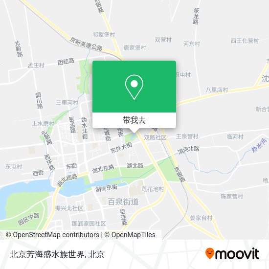 北京芳海盛水族世界地图