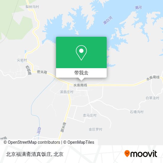 北京福满斋清真饭庄地图