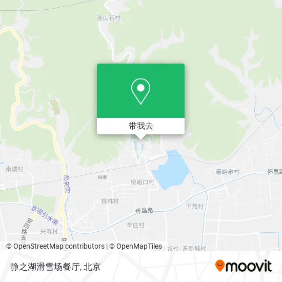 静之湖滑雪场餐厅地图