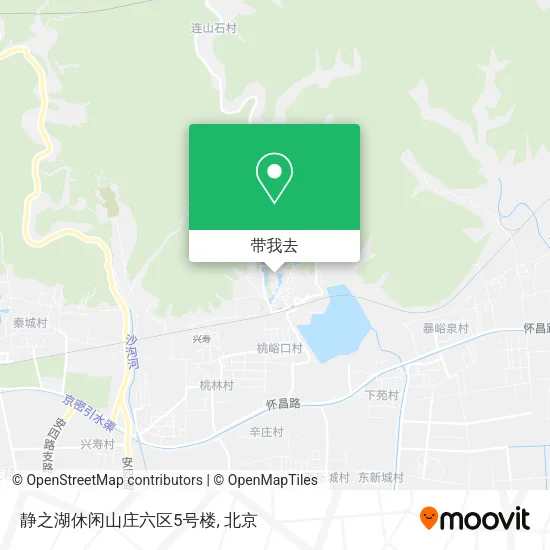 静之湖休闲山庄六区5号楼地图