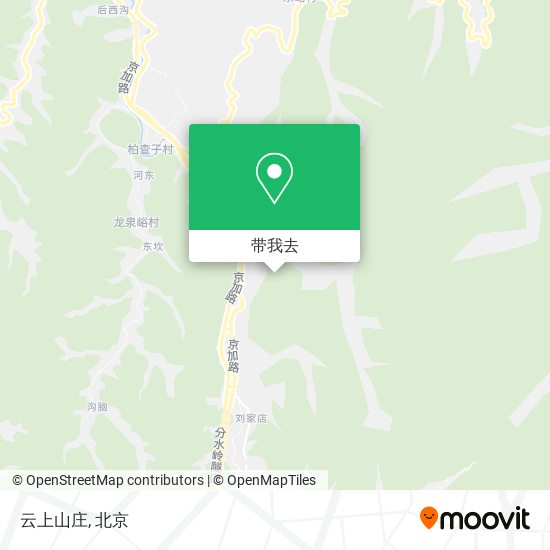 云上山庄地图