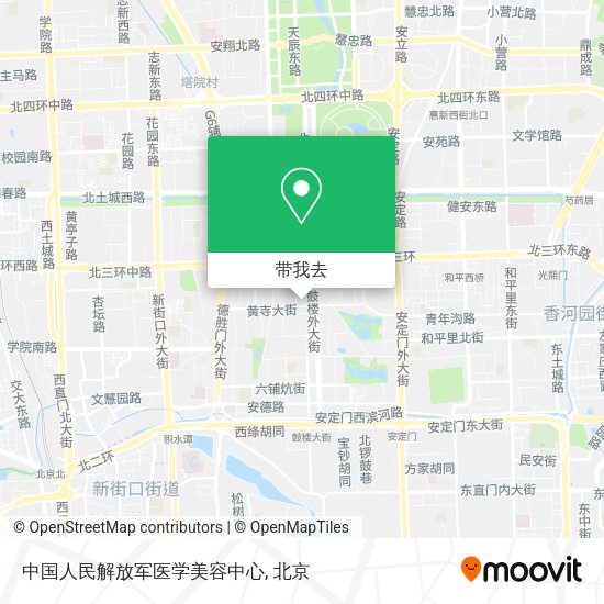 中国人民解放军医学美容中心地图