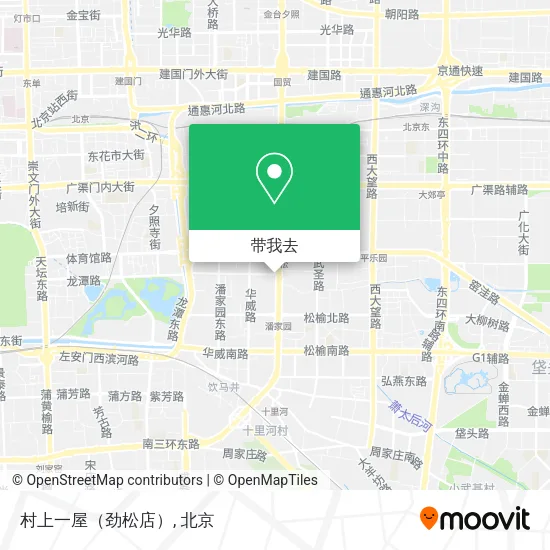 村上一屋（劲松店）地图