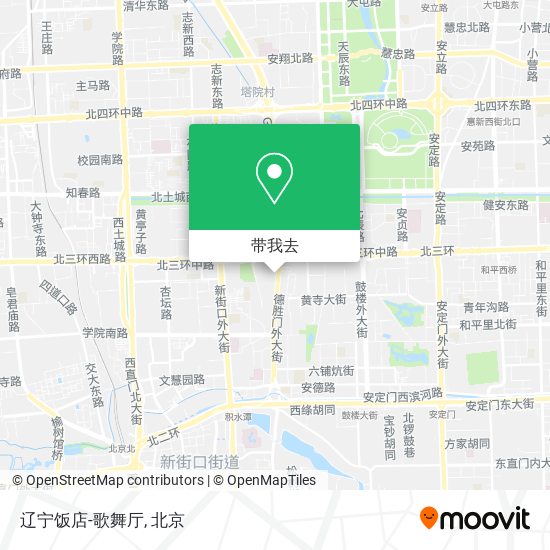 辽宁饭店-歌舞厅地图