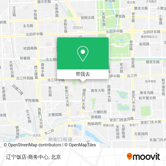 辽宁饭店-商务中心地图