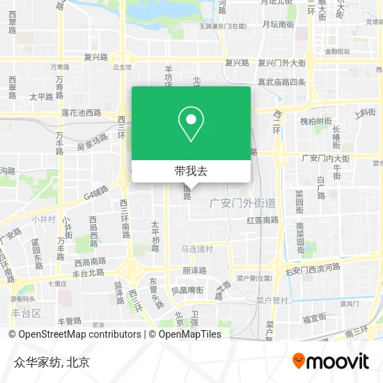 众华家纺地图