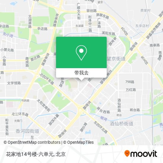 花家地14号楼-六单元地图