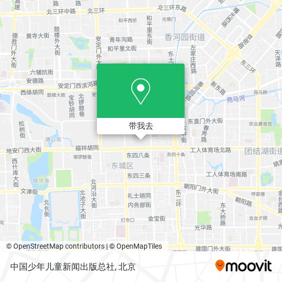 中国少年儿童新闻出版总社地图