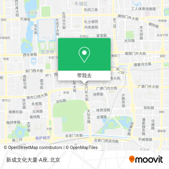 新成文化大厦-A座地图