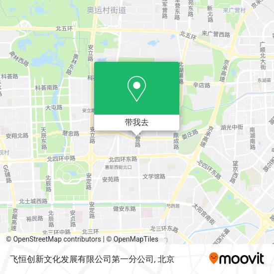 飞恒创新文化发展有限公司第一分公司地图