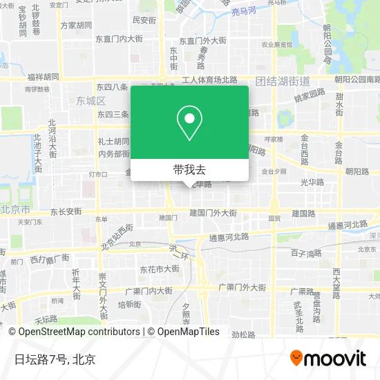 日坛路7号地图