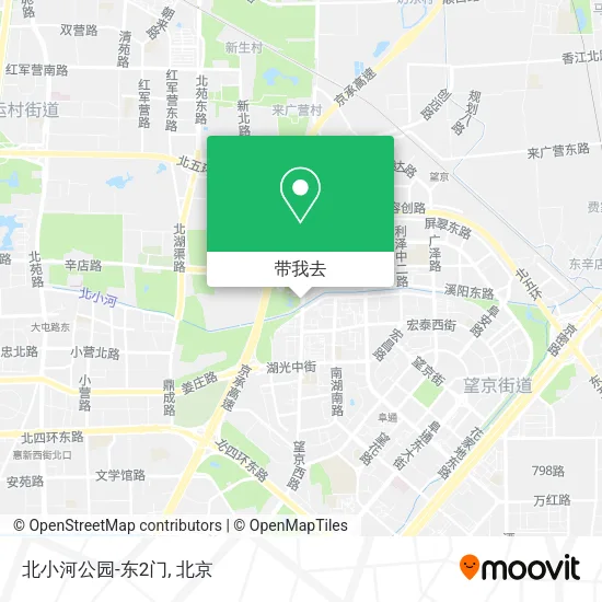 北小河公园-东2门地图