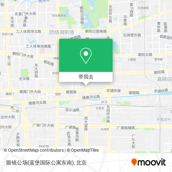 眼镜公场(蓝堡国际公寓东南)地图